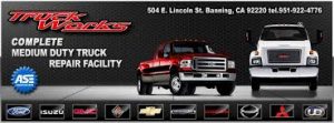 Truck Works Truck Repair Graphic